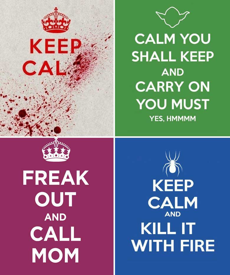 Detail Keep Calm And Carry On Original Poster Nomer 47
