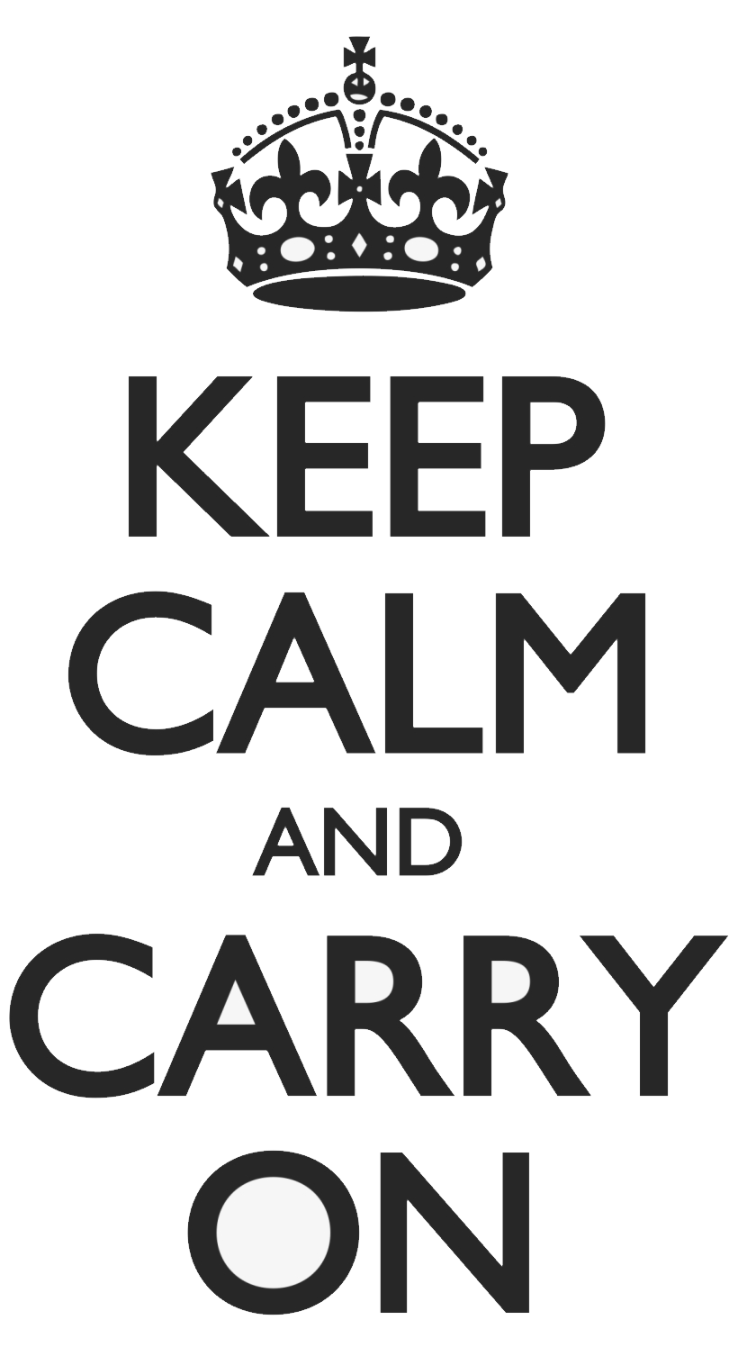 Detail Keep Calm And Carry On Photo Nomer 20