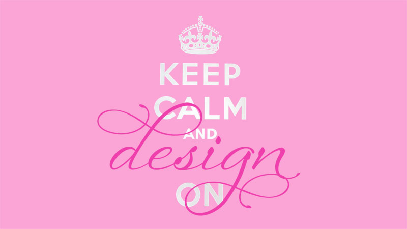 Detail Keep Calm And Design On Nomer 33