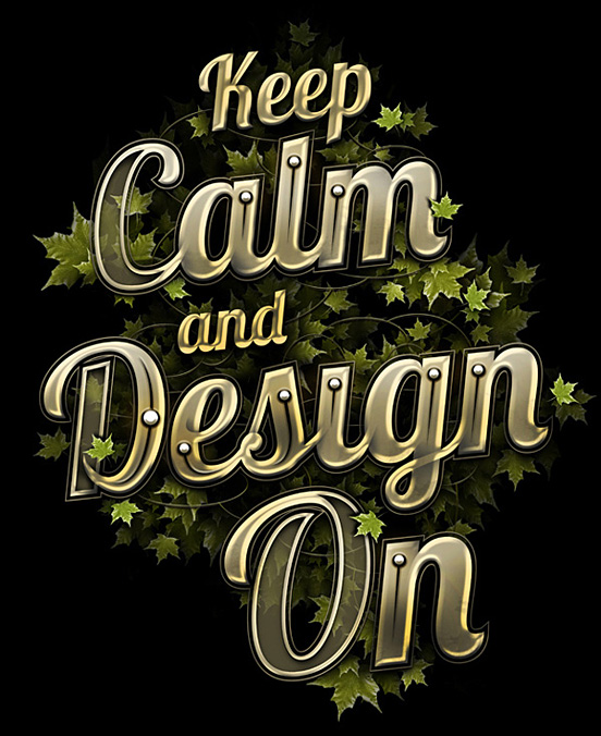 Detail Keep Calm And Design On Nomer 10