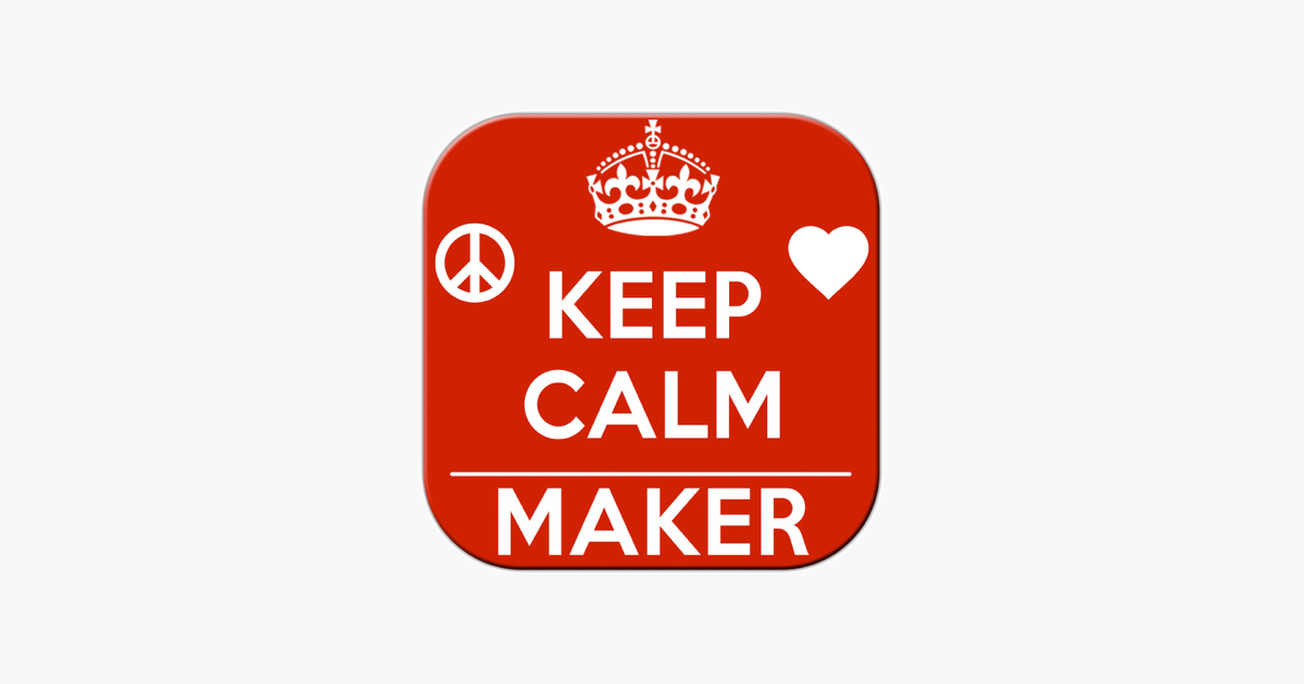 Detail Keep Calm Sign Maker Nomer 10