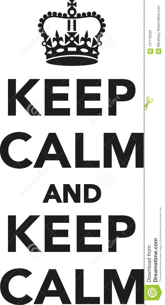 Detail Keep Calm Slogan Nomer 3