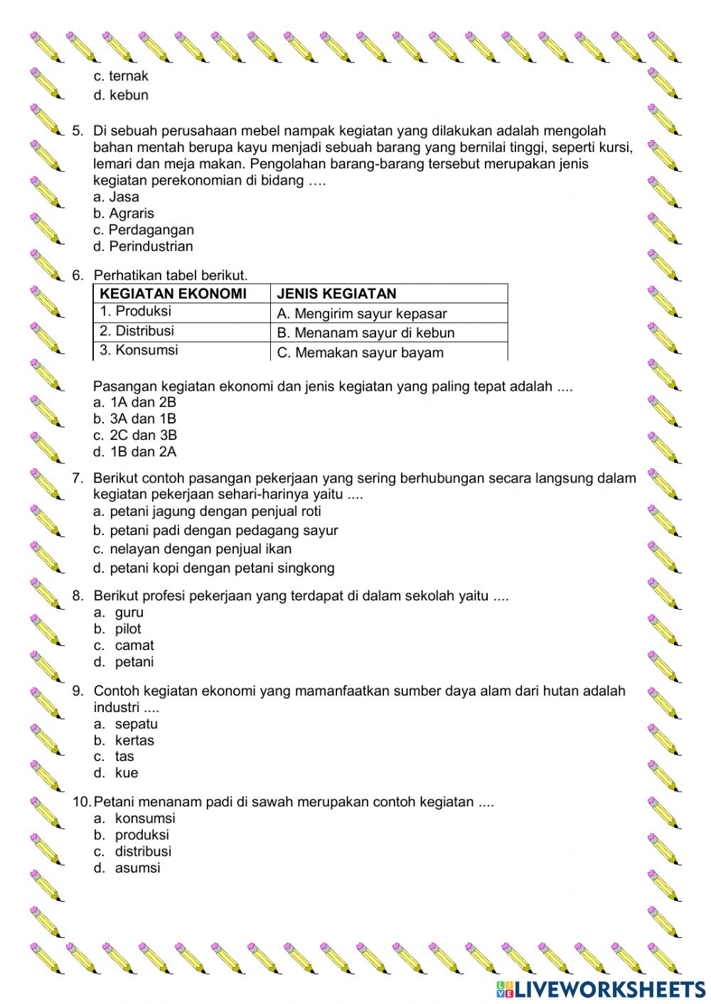 Detail Kegiatan Membuat Meja Kursi Dan Lemari Merupakan Contoh Kegiatan Nomer 54