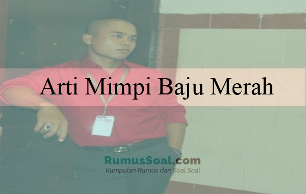 Buku Mimpi Pakai Baju Merah - KibrisPDR