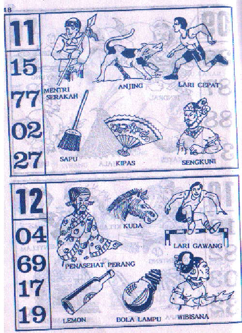 Detail Buku Mimpi Pasang Tato Nomer 17