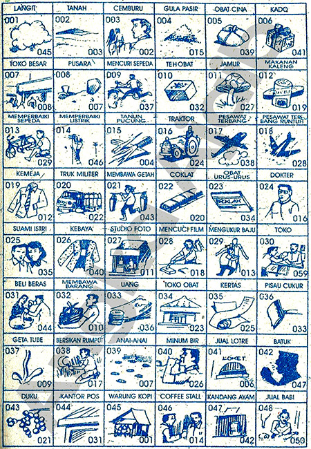 Detail Buku Mimpi Pasang Tato Nomer 30