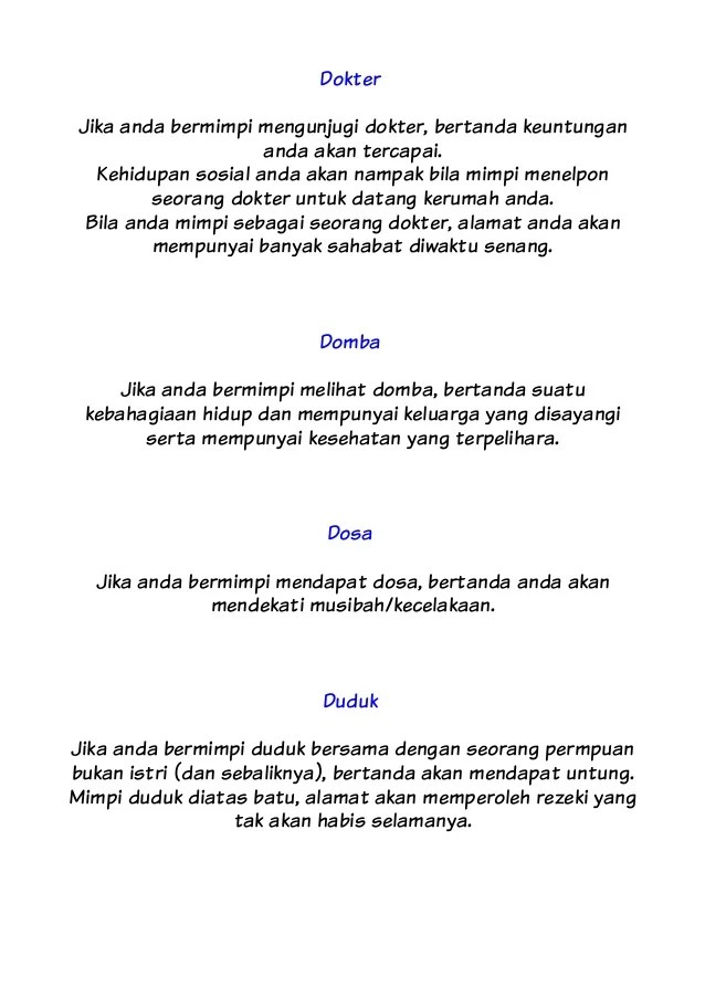 Detail Buku Mimpi Pdf Nomer 56