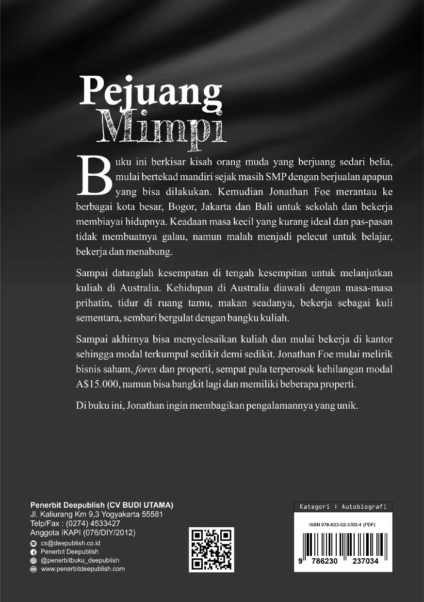 Detail Buku Mimpi Pejuang Nomer 8