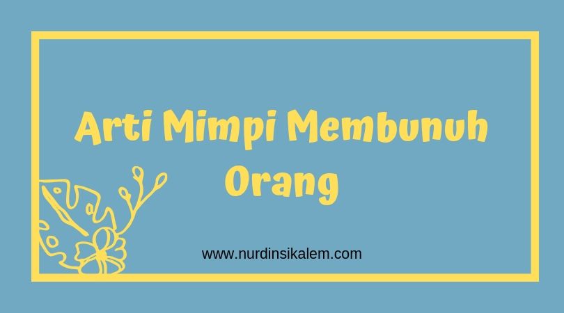 Detail Buku Mimpi Pembunuh Nomer 37