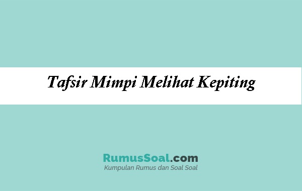 Detail Buku Mimpi Sotong Nomer 45