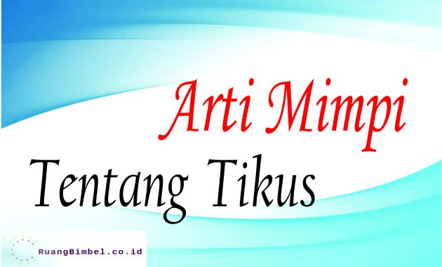 Detail Buku Mimpi Tikus Mati Nomer 45