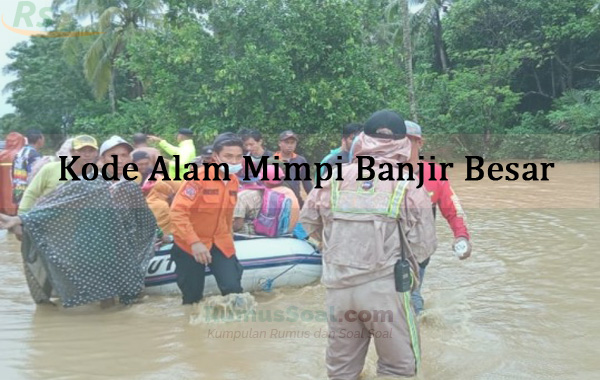 Detail Buku Mimpi Togel 2d Banjir Nomer 11