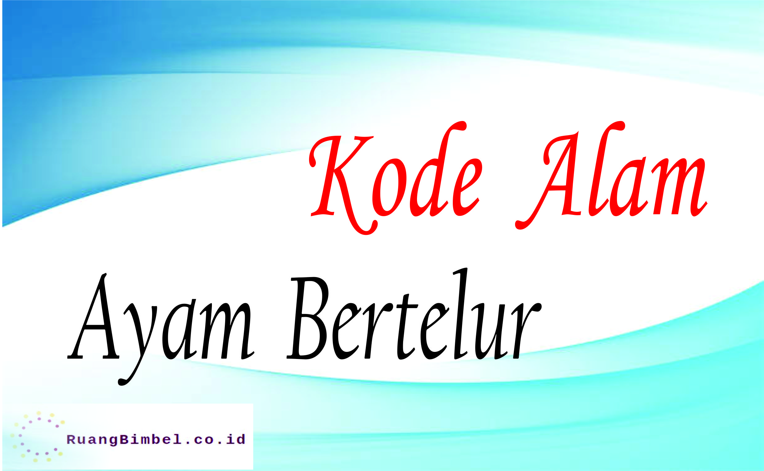 Detail Buku Mimpi Togel 3d Telor Ayam Nomer 15