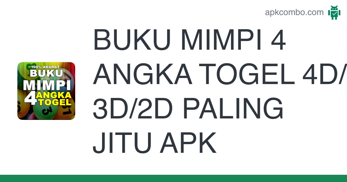 Detail Buku Mimpi Togel 4d 3d 2d Nomer 26