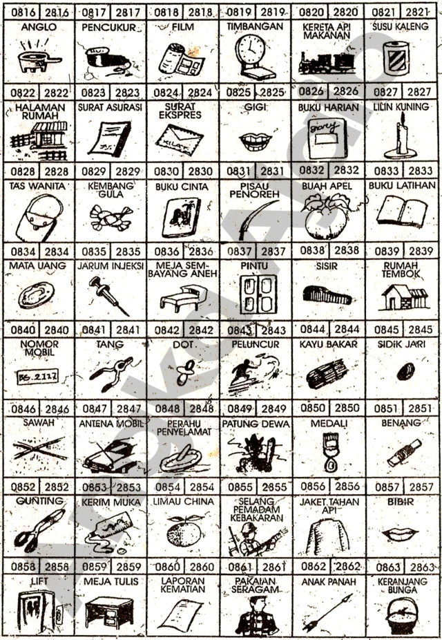 Detail Buku Mimpi Togel Bergambar Terlengkap Nomer 49