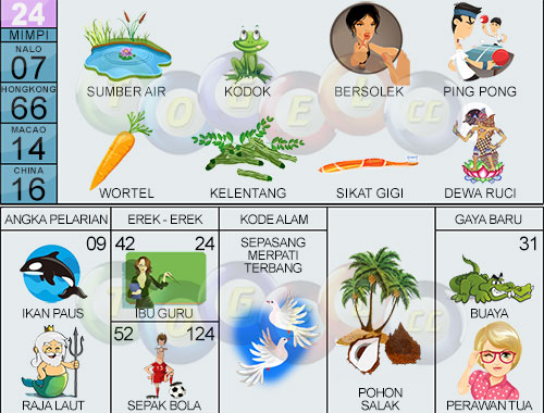 Detail Buku Mimpi Togel Kodok Nomer 16