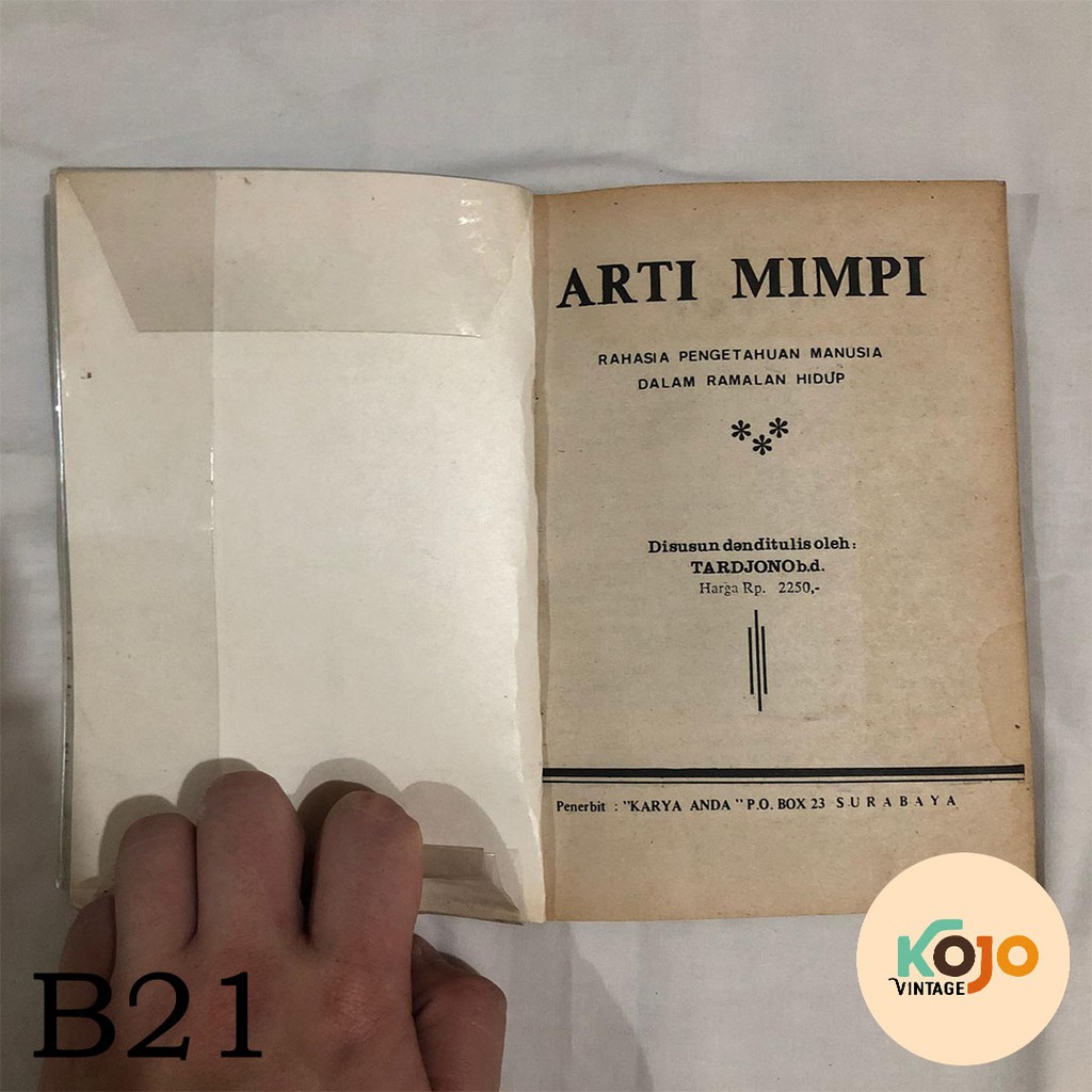 Detail Buku Ramalan Mimpi Jadul Nomer 46