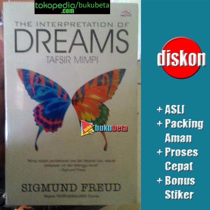 Detail Buku Sigmund Freud Tafsir Mimpi Nomer 46