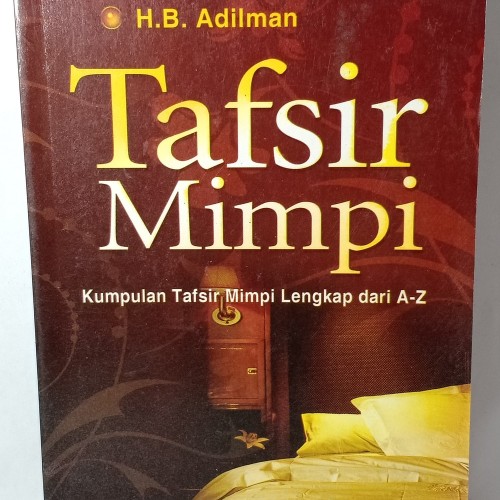 Detail Buku Tafsir Mimpi Barat Utara Nomer 23