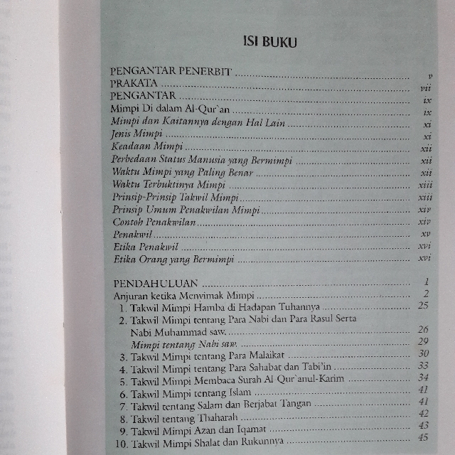 Detail Buku Tafsir Mimpi Karya Ibnu Sirin Nomer 18