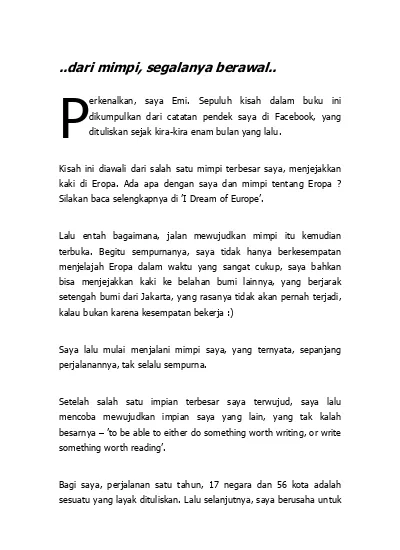 Detail Cover Buku Hidup Berawal Dari Mimpi Nomer 42