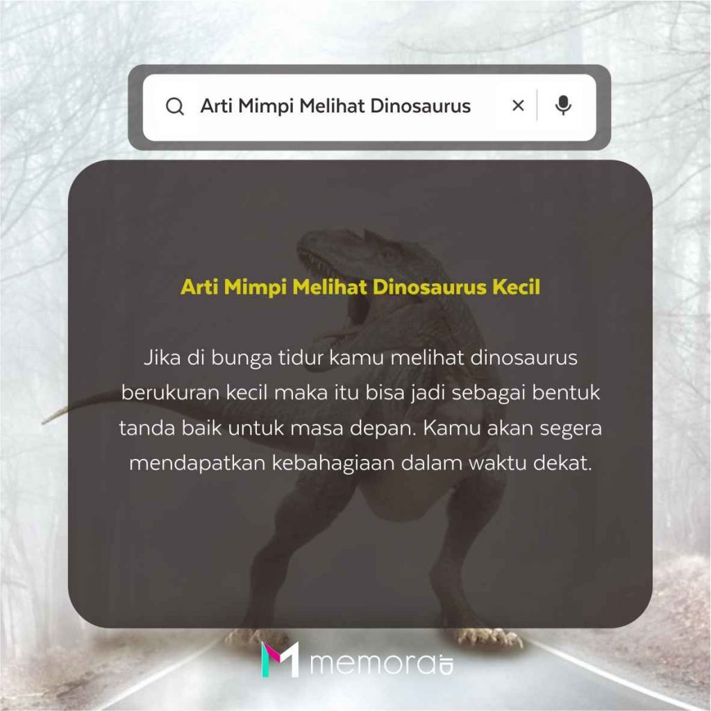 Detail Dinosaurus Buku Mimpi Nomer 15