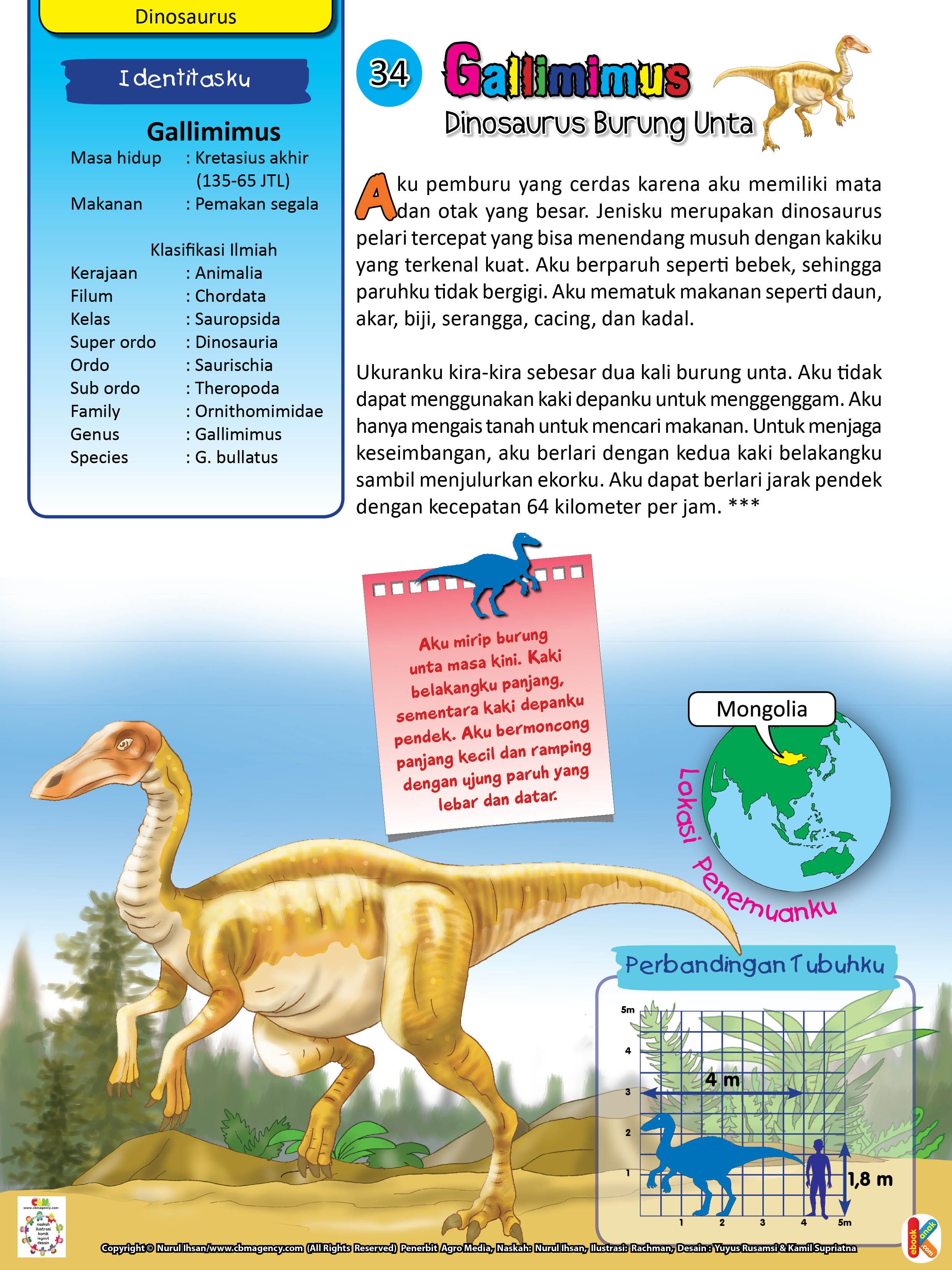 Detail Dinosaurus Buku Mimpi Nomer 23