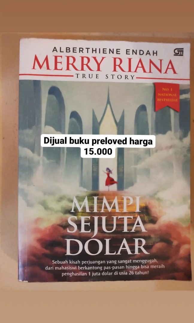 Detail Editor Buku Mimpi Sejuta Dolar Merry Riana Nomer 8