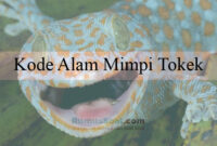 Detail Gambar Tokek Buku Mimpi Nomer 9