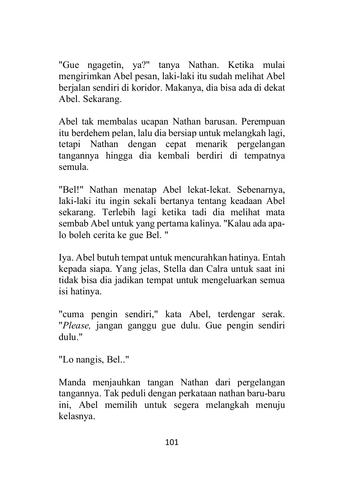 Detail Isi Buku Novel Nathan Mimpi Merah Mudah Nomer 13