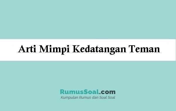 Detail Kedatangan Tamu Buku Mimpi Nomer 12