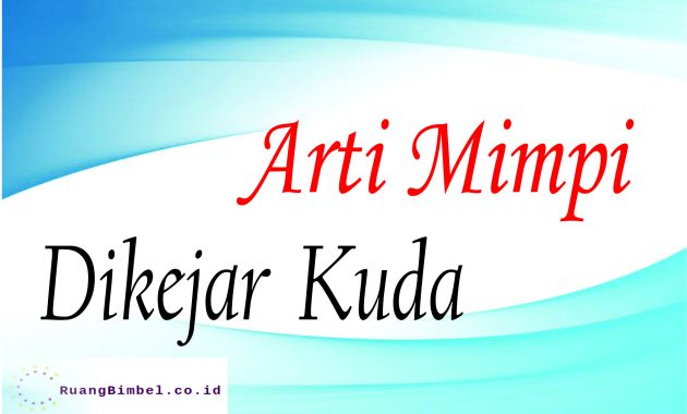 Detail Kuda Dalam Buku Mimpi Nomer 45