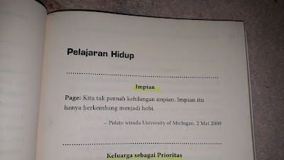 Detail Kutipan Buku Mengejar Mimpi Nomer 13