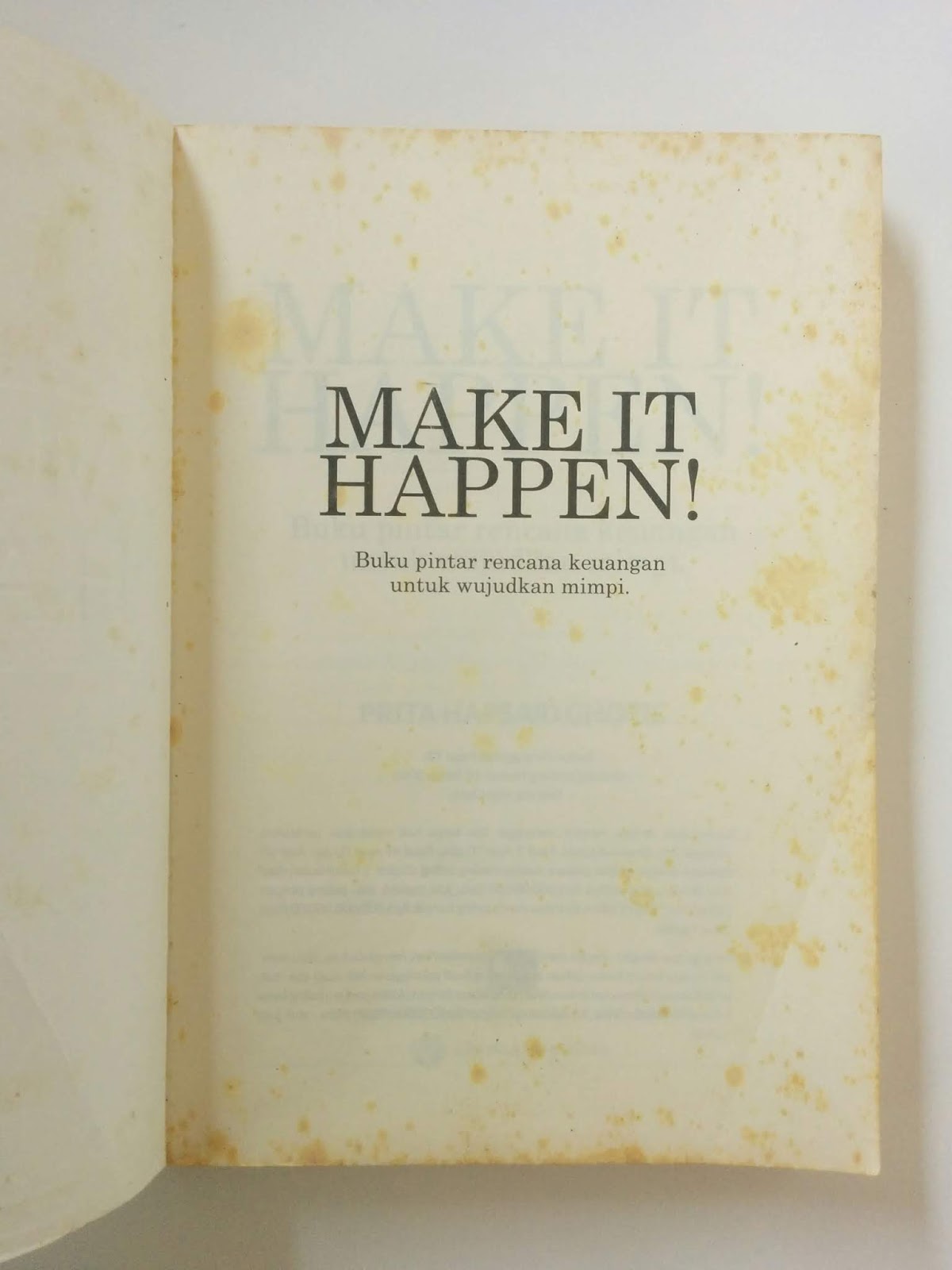 Detail Make It Happen Buku Pintar Rencana Keuangan Untuk Wujudkan Mimpi Nomer 37