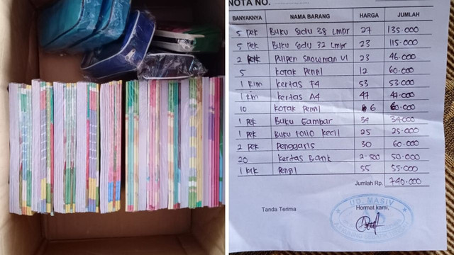 Detail Mimpi Diberi Buku Tulis Nomer 28