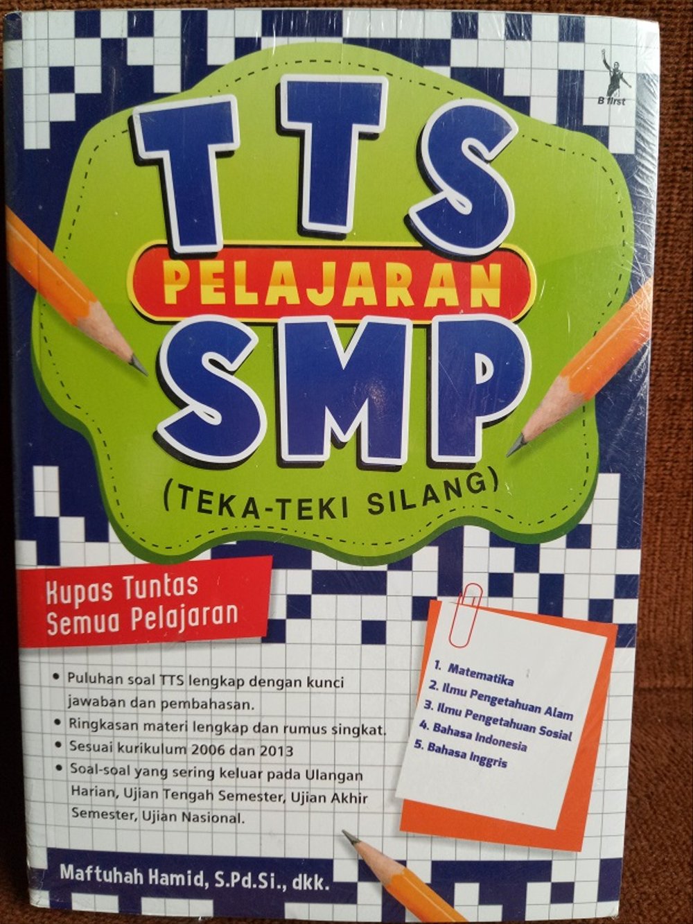 Detail Mimpi Diberikan Buku Teka Teki Silang Nomer 42