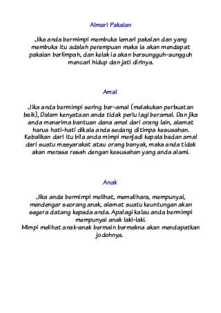 Detail Mimpi Melihat Lemari Kayu Penuh Buku Nomer 34