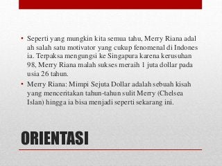 Detail Rangkuman Buku Merry Riana Mimpi Sejuta Dolar Nomer 47