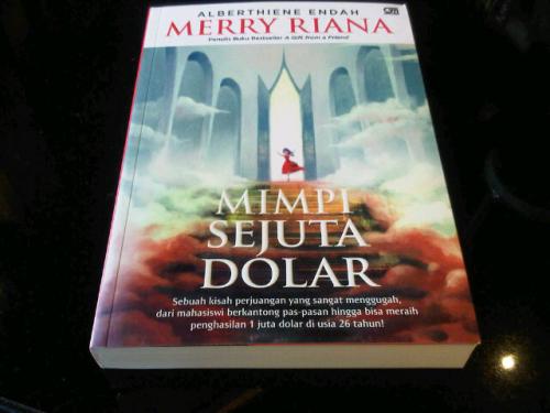 Detail Resensi Buku Biografi Mimpi Sejuta Dolar Merry Riana Nomer 2
