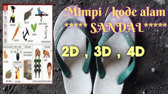 Detail Sandal Buku Mimpi 2d Nomer 17