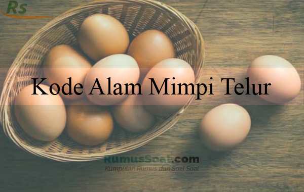 Detail Tapsiran Buku Mimpi 1 Telur 2 Kuning Telur Nomer 2