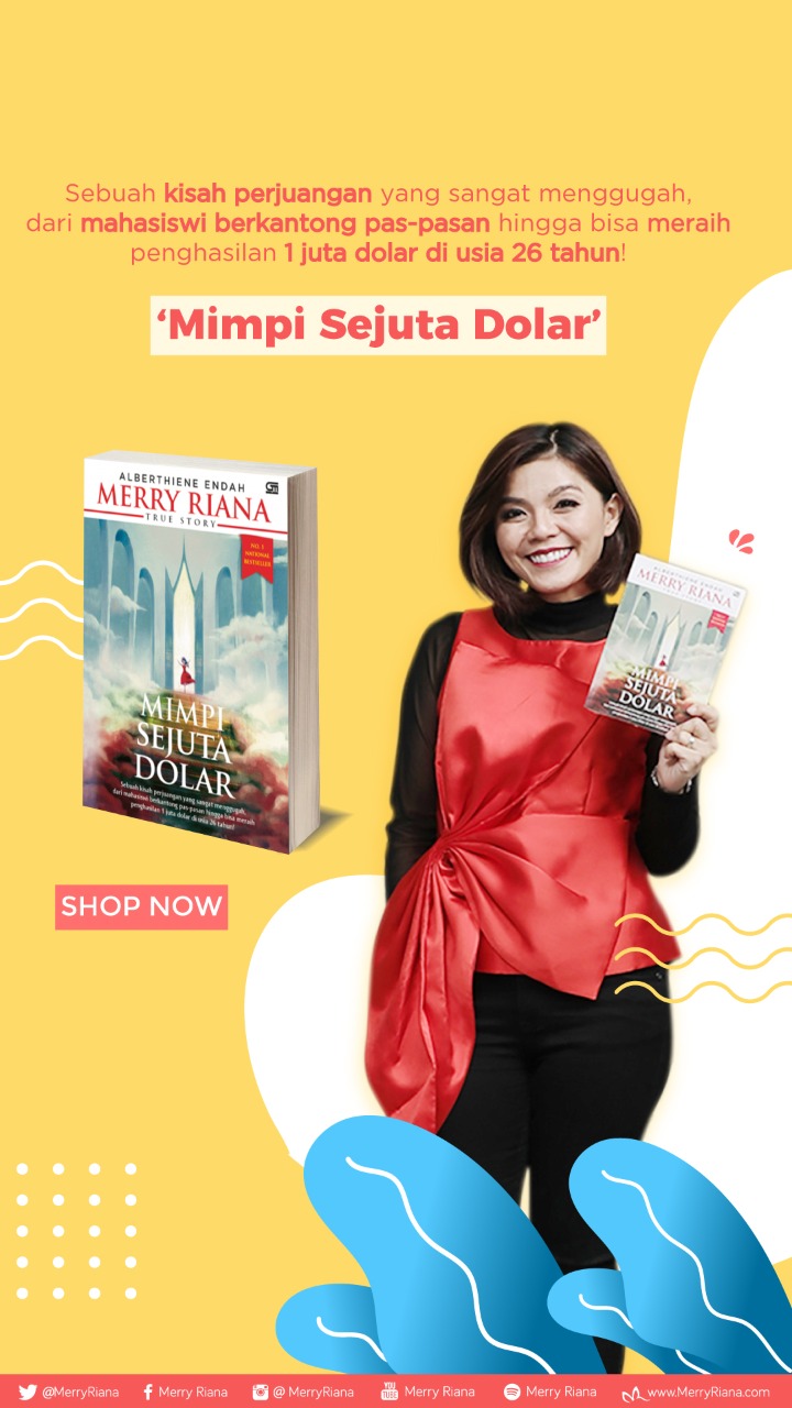 Detail Tuhan Sudah Terlalu Baik Buku Mimpi Sejuta Dolar Nomer 14