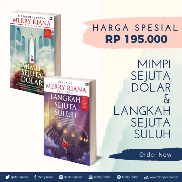 Detail Ukuran Buku Merry Riana Mimpi Sejuta Dolar Nomer 20