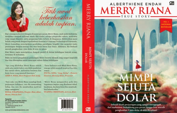 Detail Ukuran Buku Merry Riana Mimpi Sejuta Dolar Nomer 22