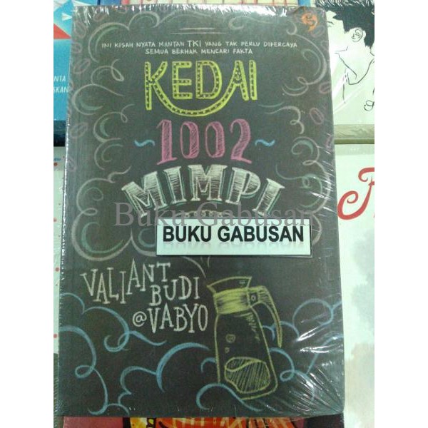 Detail Ulasan Buku Kedai 1002 Mimpi Nomer 13