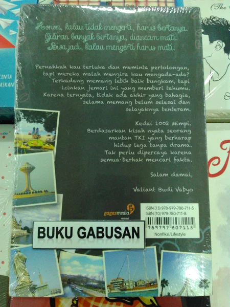 Detail Ulasan Buku Kedai 1002 Mimpi Nomer 18