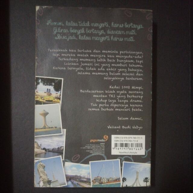 Detail Ulasan Buku Kedai 1002 Mimpi Nomer 23