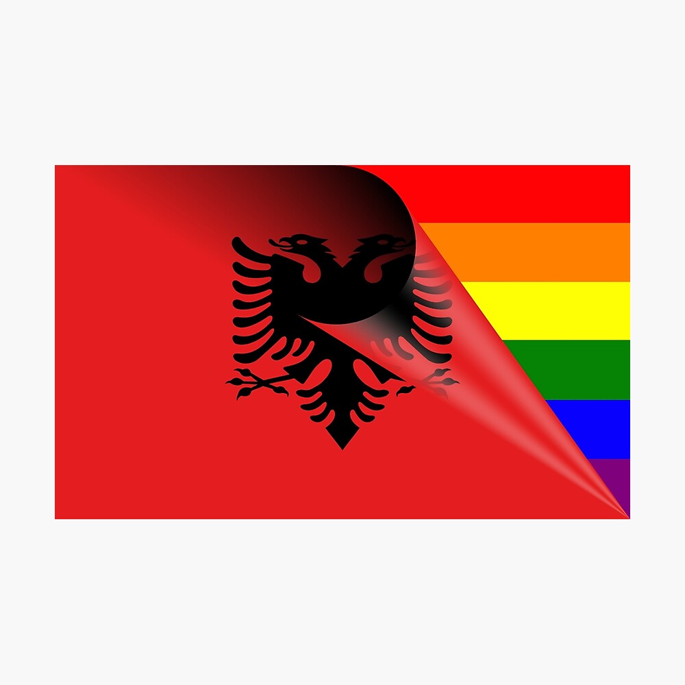 Detail Albanien Flagge Nomer 13