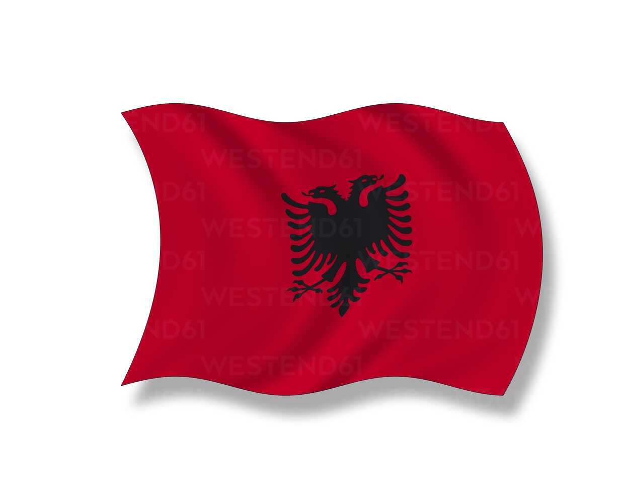 Detail Albanien Flagge Nomer 14