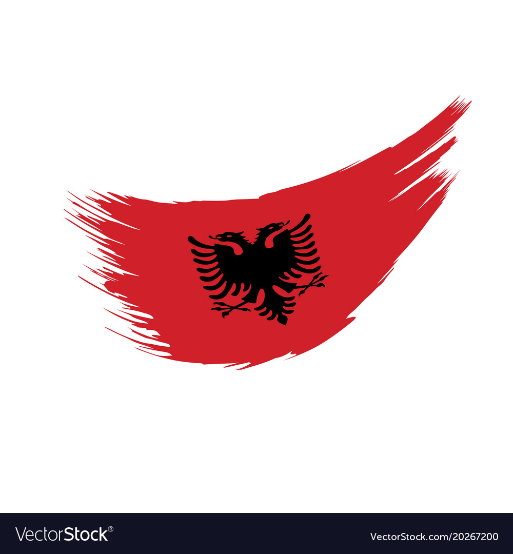 Detail Albanien Flagge Nomer 15